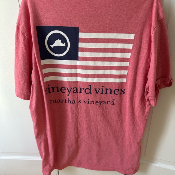 Vineyard Vines American Flag Men’s Small T-Shirt - Picture 2 of 2